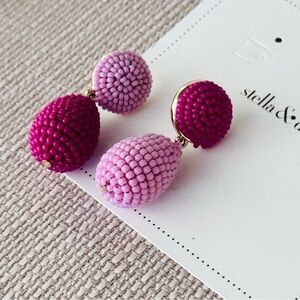 Stella & Dot Marie Double Drop Earrings